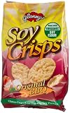 Glennys Organic Soy Crisps, Original Barbeque, 3.5-Ounce Bags (Pack of 6)