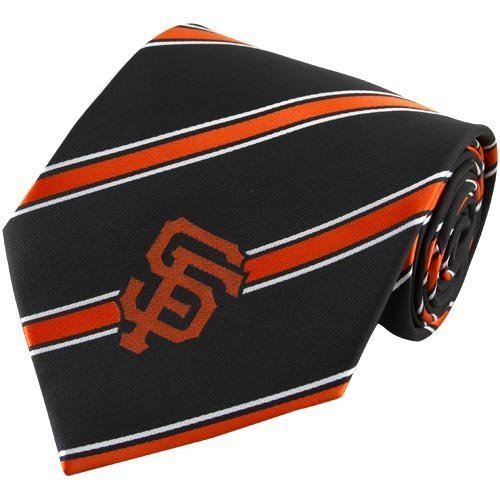San Francisco Giants Striped Men's Woven Tie By Eagles Wings No Size