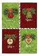 Holiday Sentiments Silk Reflections Garden Size Flag