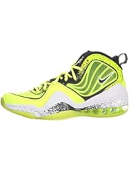 Shoes: Nike Air Penny V HL Men Shoes Color Volt/White/Black 628568-701 (SIZE: 11)