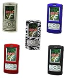 Premium Rubberized Coated Proguard Cover Hard Case (With Optional Detachable Belt Clip) for Verizon LG Decoy VX8610 (Choose from Zebra Print, Black, Blue, Clear, Red)