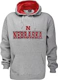Nebraska Cornhuskers Automatic Fleece Grey Hooded Sweatshirt