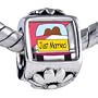 Pandora Style Bead Just Married Couple Beads Fits Pandora Bracelet
