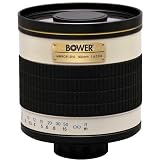 Bower 500mm Manual Auto focus Mirror Lens F6.3 for Canon Eos