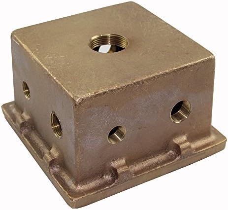 Hydrel Brass Submersible Underwater Enclosure With Drilled Conductor