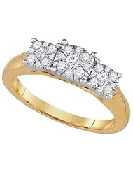0.50CTW-DIA FASHION RING