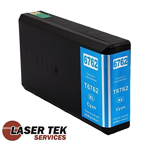 Laser Tek Services® Compatible Ink Cartridge Replacement for the Epson T676XL220. (Cyan, 1-Pack)
