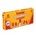 Crayola Washable Classpack Markers, Broad Point - 16 Assorted Colors (256/pack)