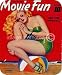 Sight For Shore Eyes Vintage Pin Up Movie Fun MOUSE PAD