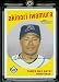 2008 Topps Heritage # 192 Akinori Iwamura / Tampa Bay Rays / MLB Baseball Trading Card in a Protective Screw Down Display Case