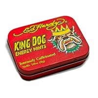 Ed Hardy King Dog Energy Mints, 30-Gram Packages (Pack of 12)