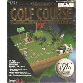 National Golf Course Directory: 16,000 courses across the U.S. including Public, Private, Military and even Resort courses (Wndows 95 / 98)