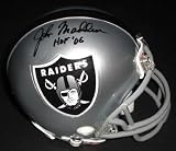 John Madden Autographed Mini Helmet - Oakland Raiders - Autographed NFL Mini Helmets