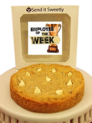 Send It Sweetly 1/2 Pound Jumbo White Chocolate Macademia Nut Cookie Employee Of The Week