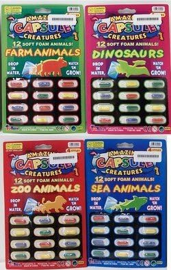 Funtastic Toys Capsule-Creatures, EA (Pack of 12)