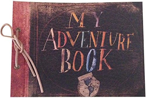 T-HAOHUA My Adventure Book,Pixar Up,Hand Made Loose Leaf Kraft Paper DIY Photo Album,Scrapbook or Guestbook