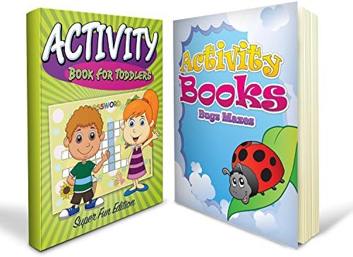 Activity Books Toddlers Bundle with Learning Pages for Boys and Girls