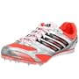 adidas Men's Boston LD Running Shoe,White/Red (Orange)/Silver,8.5 M