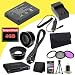Canon EOS 5D Mark II and Canon EOS 5D Mark III Digital SLR Camera with use of the Canon EF 24-105mm f/4 L IS USM Autofocus Lens LP-E6 Lithium Ion Replacement Battery 2400 mAh w/External Rapid Charger + 4GB Compact Flash Memory Card + 3 Piece Filter Kit + 2x Telephoto Lens + Wide Angle Lens + Mini HDMI Cable + Multi Card USB Reader + Memory Card Wallet + Deluxe Starter Kit Bundle DavisMAX 5D Accessory Kit