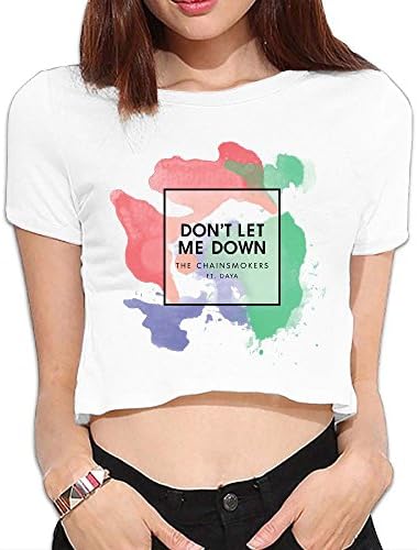 The Chainsmokers Don't Let Me Down Popular Women's Woman Cropped Tops