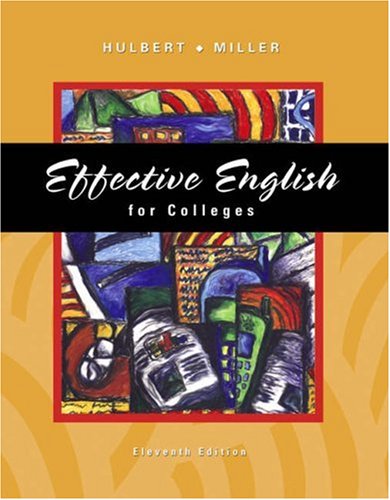 Effective English for Colleges (with CD-ROM and InfoTrac )