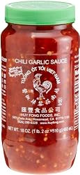 Huy Fong, Chili Garlic Sauce, 18-Ounce Bottles (Pack of 6)