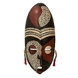 African Art - Princess of Africa Mask - Handcarved in Ghana