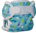 Bummis Super Brite Diaper Cover, Blueberry Dot, Newborn