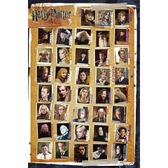 1art1 51161 Harry Potter - 7, Und Die Heiligt�mer Des Todes, Charactere Poster (91 x 61 cm)