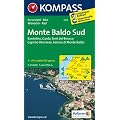Monte Baldo S�d 1 : 25 000: Wanderkarte mit Radwegen. GPS-genau