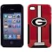 NCAA Georgia Bulldogs Helmetz Cover for iPhone 4