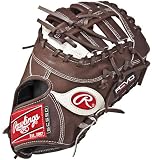 Rawlings Revo 550 First Base Mitt (Dark Brown/Cream, 13-Inch)