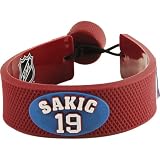 Joe Sakic Team Color NHL Jersey Bracelet