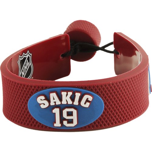 Joe Sakic Team Color NHL Jersey Bracelet