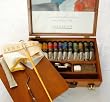 Sennelier Artist Oils Wood Box Set Of 12 40ml