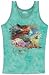 The Mountain Spirit of Flight Birds Butterflies Fantasy Womens Tank Top Shirt