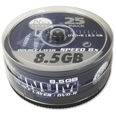 Platinum 8,5 GB DVD+R Double Layer DVD-Rohlinge (8x Speed) in 25er Spindel