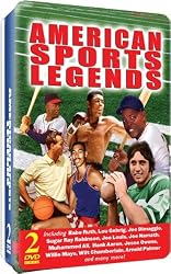 American Sports Legends - 2 DVD embossed tin