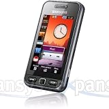 Samsung S5230 Tocco Lite Unlocked Phone with Quad-Band GSM, 3 MP Camera and MicroSD Slot - International Version with Warranty (Noble Black) ~ Samsung