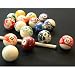 Marble Pool Balls / Billiard Balls - Full Set - Lifetime Warranty - Free Shipping