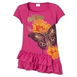 Girls' Xhilaration® Short-Sleeve Graphic Tee - Pink Peony