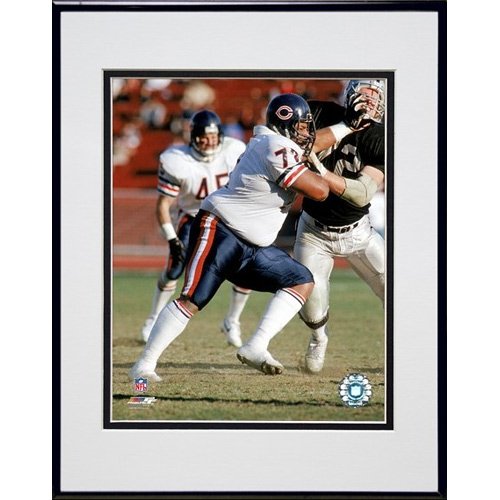 Photo File Chicago Bears William Perry 1987 Action Framed Photo