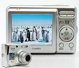 SVP DC-836-Silver 8MP 3x Optical Zoom 2.4 LCD Digital Camera
