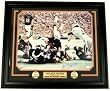 Walter Payton Signed Framed 16x20 Endzone Dive