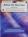 Before We Were Free - Student Packet by Novel Units, Inc.