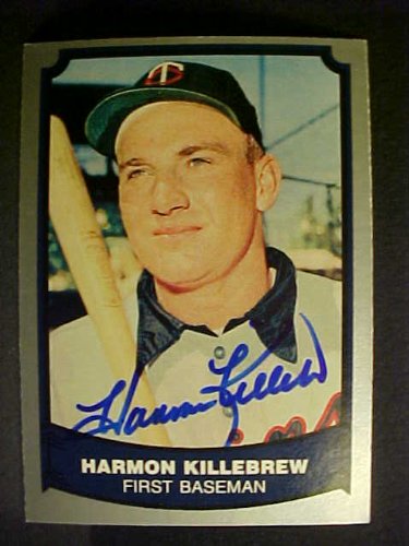 Harmon Killebrew Minnesota Twins #86 1988 Baseball Legends Signed Baseball Card
