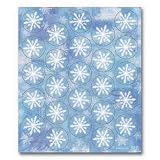 Glitter Snowflake Seals (25)