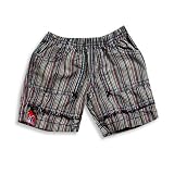 Mini Rocket by Charlie Rocket - Infant Boys Striped Short, Grey, Blue, Red