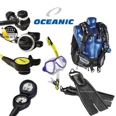 Oceanic DiveTravel Isla BCD, Delta 4 Reg Gear Package sourcing is Oceanic