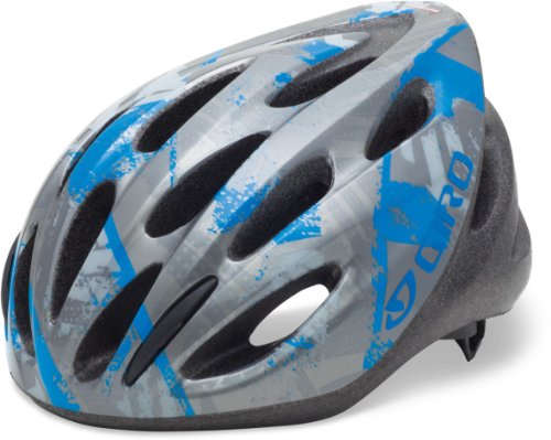 Giro Jungen Fahrradhelm Phantom, titanium/cyan blue invert, 50-57 cm, 200056003 Preisvergleich